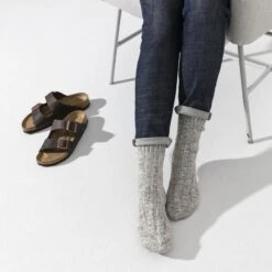 Birkenstock Cotton Twist Light Gray 12 Birkenstock Cotton Twist Light Gray -Trendy Steps Shop 1002446 f closeup f