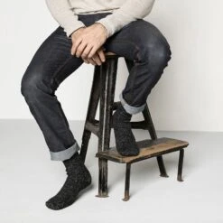 Birkenstock Cotton Twist -Trendy Steps Shop 1002545 f closeup m