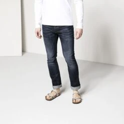 Birkenstock Mayari Birko-Flor Pull Up Stone -Trendy Steps Shop 1005056 f look m