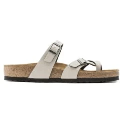 Birkenstock Mayari Birko-Flor Pull Up Stone -Trendy Steps Shop 1005056 side