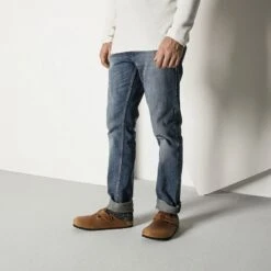 Birkenstock Cotton Slub Men Cotton/Polyamid/Elastane -Trendy Steps Shop 1008039 f look m