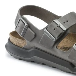 Birkenstock Milano Oiled Leather -Trendy Steps Shop 1014952 detail 1