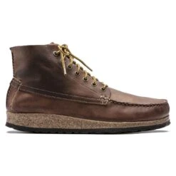 Birkenstock Marton Oiled Leather Roast -Trendy Steps Shop 1017143 side