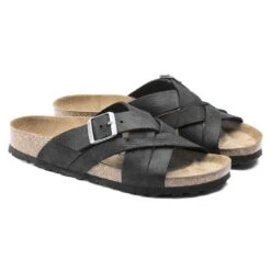Birkenstock Lugano Oiled Leather -Trendy Steps Shop 1017465 pair