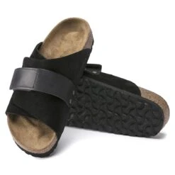 Birkenstock Kyoto Oiled Leather/Suede Leather -Trendy Steps Shop 1018121 sole