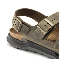 Birkenstock Milano Oiled Leather -Trendy Steps Shop 1018427 detail 1