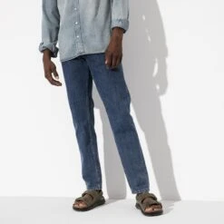 Birkenstock Milano Oiled Leather -Trendy Steps Shop 1018427 f look m