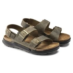 Birkenstock Milano Oiled Leather -Trendy Steps Shop 1018427 pair