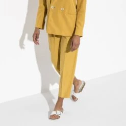 Birkenstock Madrid Big Buckle Natural Leather -Trendy Steps Shop 1018866 f look f