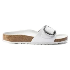 Birkenstock Madrid Big Buckle Natural Leather -Trendy Steps Shop 1018866 side