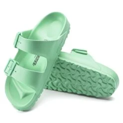 Birkenstock Arizona Essentials Bold Jade -Trendy Steps Shop 1019120 sole
