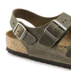 Birkenstock Milano BS Oiled Leather -Trendy Steps Shop 1019336 detail 1