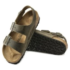 Birkenstock Milano BS Oiled Leather -Trendy Steps Shop 1019336 sole