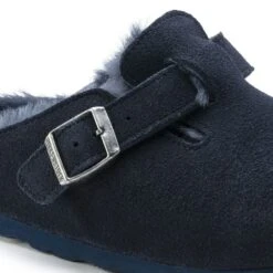 Birkenstock Boston Shearling Suede Leather -Trendy Steps Shop 1019486 detail 1