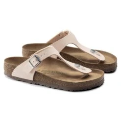 Birkenstock Gizeh Birko-Flor Nubuck 17 Birkenstock Gizeh Birko-Flor Nubuck -Trendy Steps Shop 1019656 pair