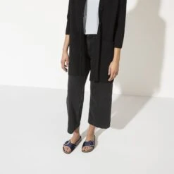 Birkenstock Madrid Big Buckle Velvet -Trendy Steps Shop 1020160 f look f