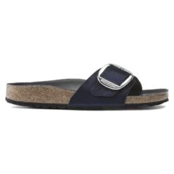 Birkenstock Madrid Big Buckle Velvet -Trendy Steps Shop 1020160 side