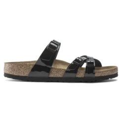 Birkenstock Franca Birko-Flor Patent Patent Black 18 Birkenstock Franca Birko-Flor Patent Patent Black -Trendy Steps Shop 1020177 side