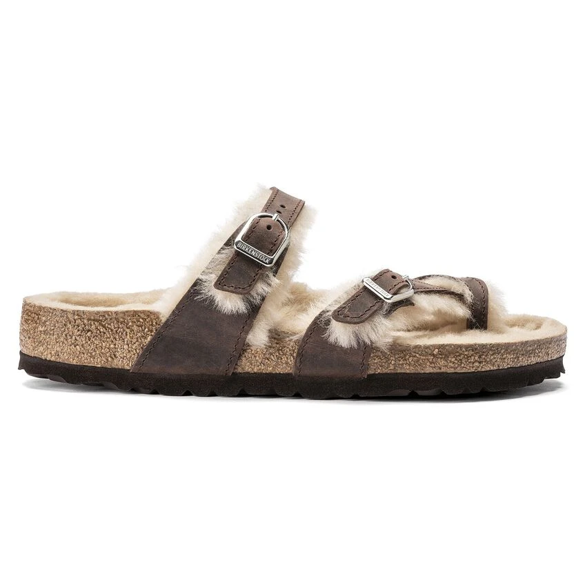 Birkenstock Mayari Shearling Oiled Leather 10 Birkenstock Mayari Shearling Oiled Leather - Image 8
