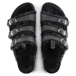 Birkenstock Florida Fresh Shearling Oiled Leather -Trendy Steps Shop 1020319 top