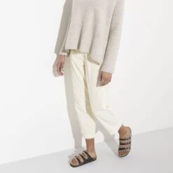 Birkenstock Florida Fresh Shearling Oiled Leather -Trendy Steps Shop 1020384 f look f