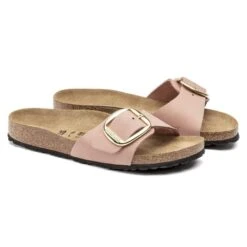 Birkenstock Madrid Bick Buckle Nubuck Leather -Trendy Steps Shop 1020949 pair