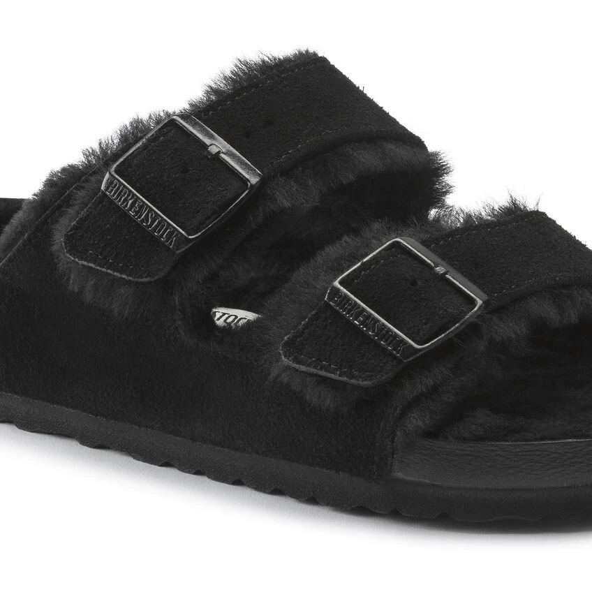 Birkenstock Arizona Shearling Suede Leather 10 Birkenstock Arizona Shearling Suede Leather - Image 8