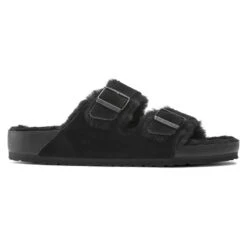 Birkenstock Arizona Shearling Suede Leather 16 Birkenstock Arizona Shearling Suede Leather -Trendy Steps Shop 1021045 side