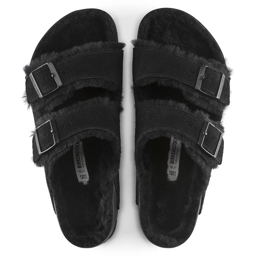 Birkenstock Arizona Shearling Suede Leather 7 Birkenstock Arizona Shearling Suede Leather - Image 5