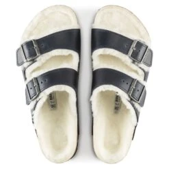 Birkenstock Arizona Shearling Oiled Leather -Trendy Steps Shop 1021063 top