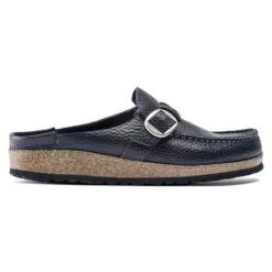 Birkenstock Buckley Grained Leather Navy -Trendy Steps Shop 1021228 side