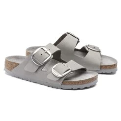 Birkenstock Arizona Big Buckle Nubuck Leather -Trendy Steps Shop 1021242 pair
