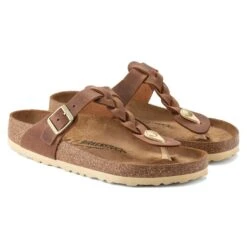 Birkenstock Gizeh Oiled Leather -Trendy Steps Shop 1021355 pair