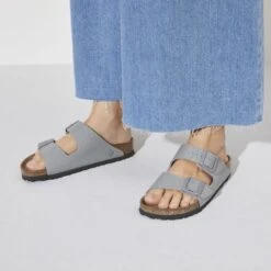 Birkenstock Arizona Vegan -Trendy Steps Shop 1021454 f closeup f