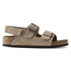 Birkenstock Milano HL Kids Suede Leather -Trendy Steps Shop 1021723 side