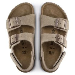 Birkenstock Milano HL Kids Suede Leather -Trendy Steps Shop 1021723 top