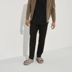 Birkenstock Kyoto Suede Leather -Trendy Steps Shop 1022316 f look m