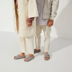 Birkenstock Kyoto Suede Leather -Trendy Steps Shop 1022329 detail 7