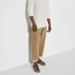 Birkenstock Medina Natural Leather -Trendy Steps Shop 1022482 f look m