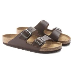 Birkenstock Arizona Grip Natural Leather -Trendy Steps Shop 1023117 pair