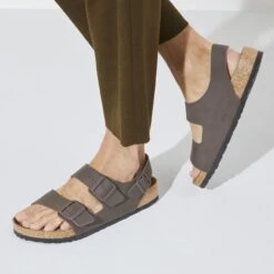 Birkenstock Milano BS Birko-Flor -Trendy Steps Shop 1023136 f closeup m