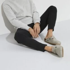 Birkenstock Boston Wool Felt -Trendy Steps Shop 1023143 f look m