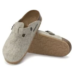 Birkenstock Boston Wool Felt -Trendy Steps Shop 1023143 sole