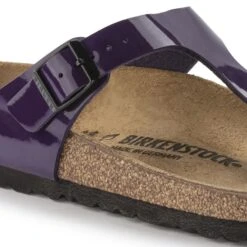 Birkenstock Gizeh Birko-Flor Patent -Trendy Steps Shop 1023235 detail 1
