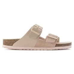 Birkenstock Arizona Split Nubuck/Suede Leather -Trendy Steps Shop 1023327 side