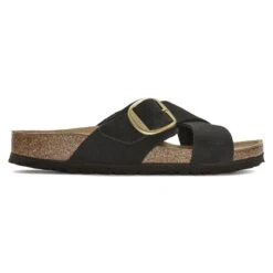 Birkenstock Siena Big Buckle Nubuck Leather -Trendy Steps Shop 1023376 side
