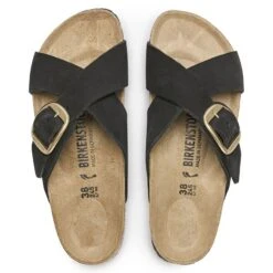 Birkenstock Siena Big Buckle Nubuck Leather -Trendy Steps Shop 1023376 top