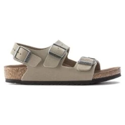 Birkenstock Milano Kids Birko-Flor Nubuck -Trendy Steps Shop 1023423 side