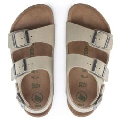 Birkenstock Milano Kids Birko-Flor Nubuck -Trendy Steps Shop 1023423 top