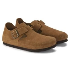 Birkenstock London Suede Leather -Trendy Steps Shop 1023519 pair